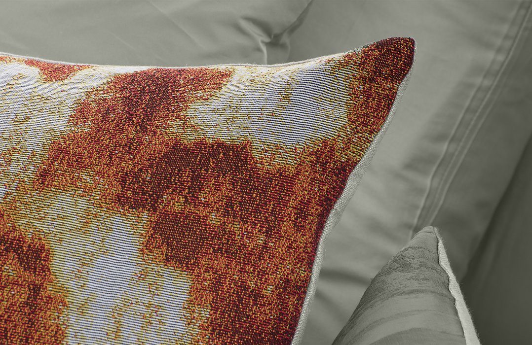 Mrs.Me home couture - cushion Brassa Brique detail1 web